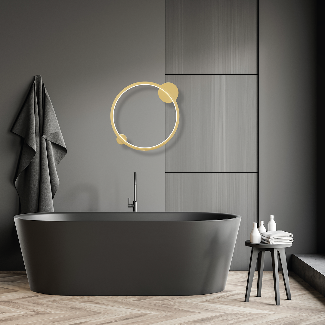 Plafoniera Milagro Saturno Gold ML8859