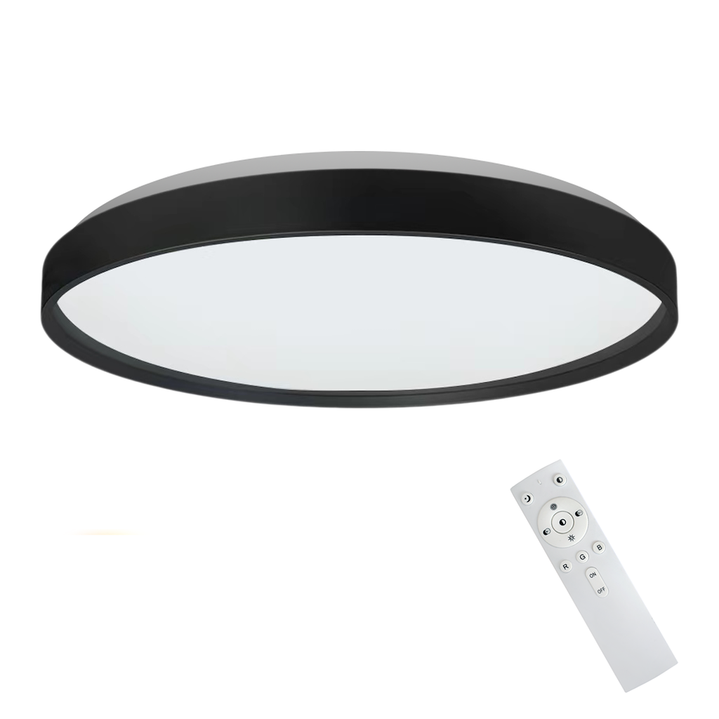Plafoniera Milagro Ringo Black ML9965