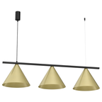 Lustră Milagro Capital Black & Gold MLP0937