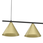 Lustră Milagro Capital Black & Gold MLP0937