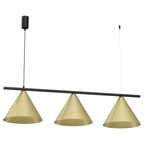 Lustră Milagro Capital Black & Gold MLP0937