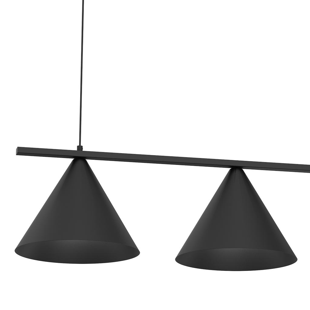 Lustră Milagro Capital Black MLP0938