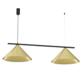 Lustră Milagro Capital Black & Gold MLP0941