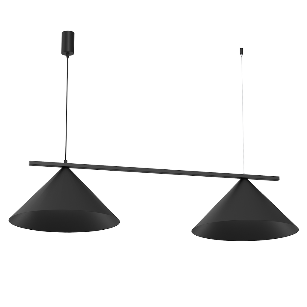Lustră Milagro Capital Black MLP0942
