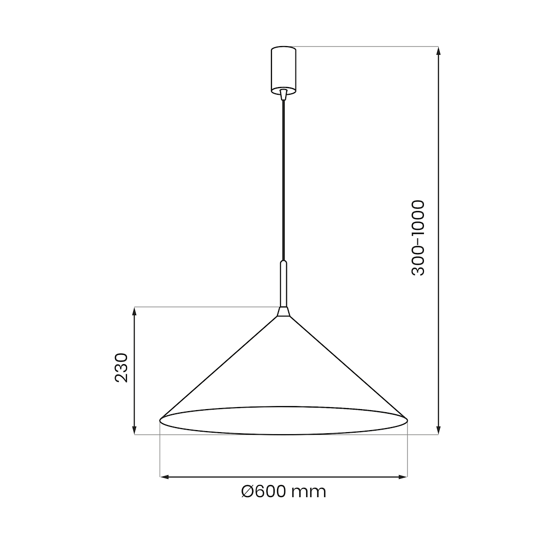 Pendul Milagro Capital White MLP0947