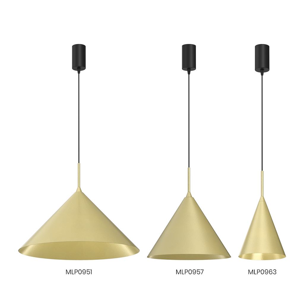 Pendul Milagro Capital Black & Gold MLP0957