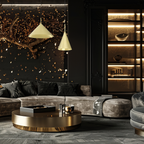 Pendul Milagro Capital Black & Gold MLP0963