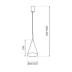 Pendul Milagro Capital Casmir MLP2468