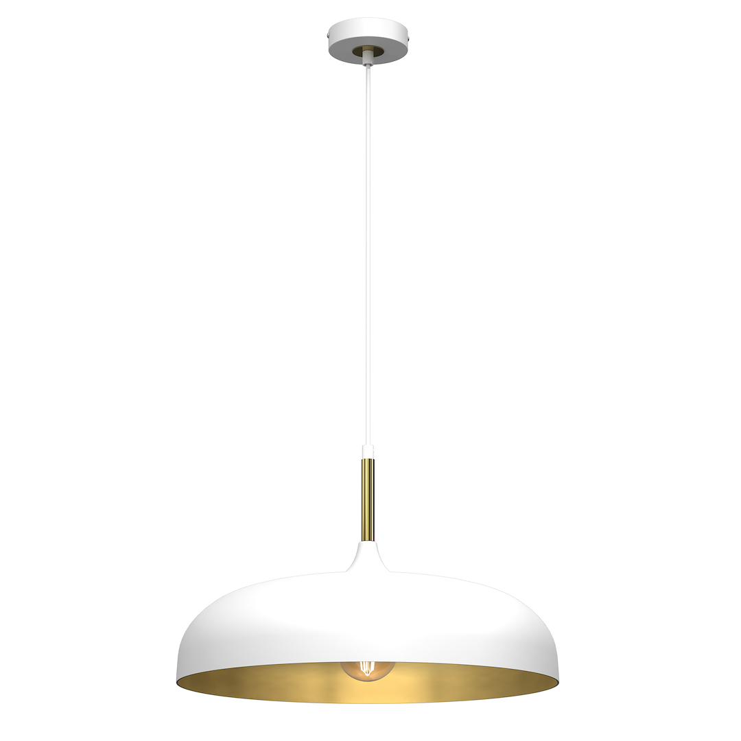 Pendul Milagro Lincoln White & Gold MLP7899