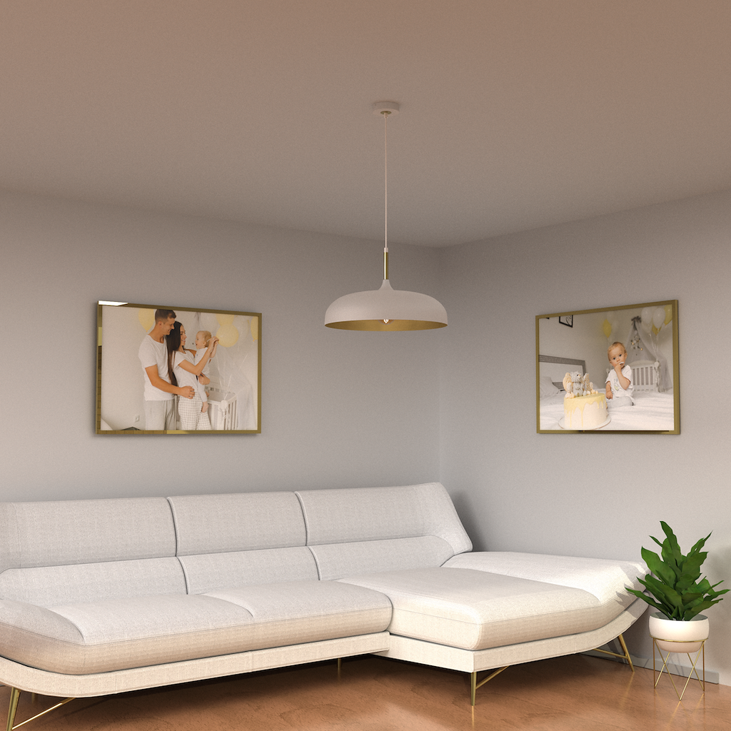 Pendul Milagro Lincoln White & Gold MLP7899