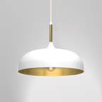 Pendul Milagro Lincoln White & Gold MLP8031