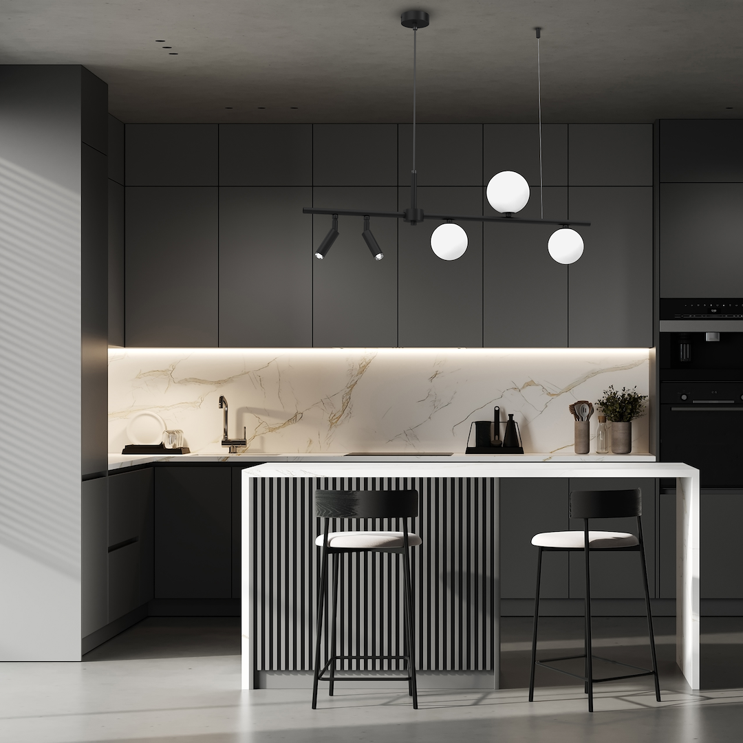 Lustra Milagro Sirio Black & White MLP8408