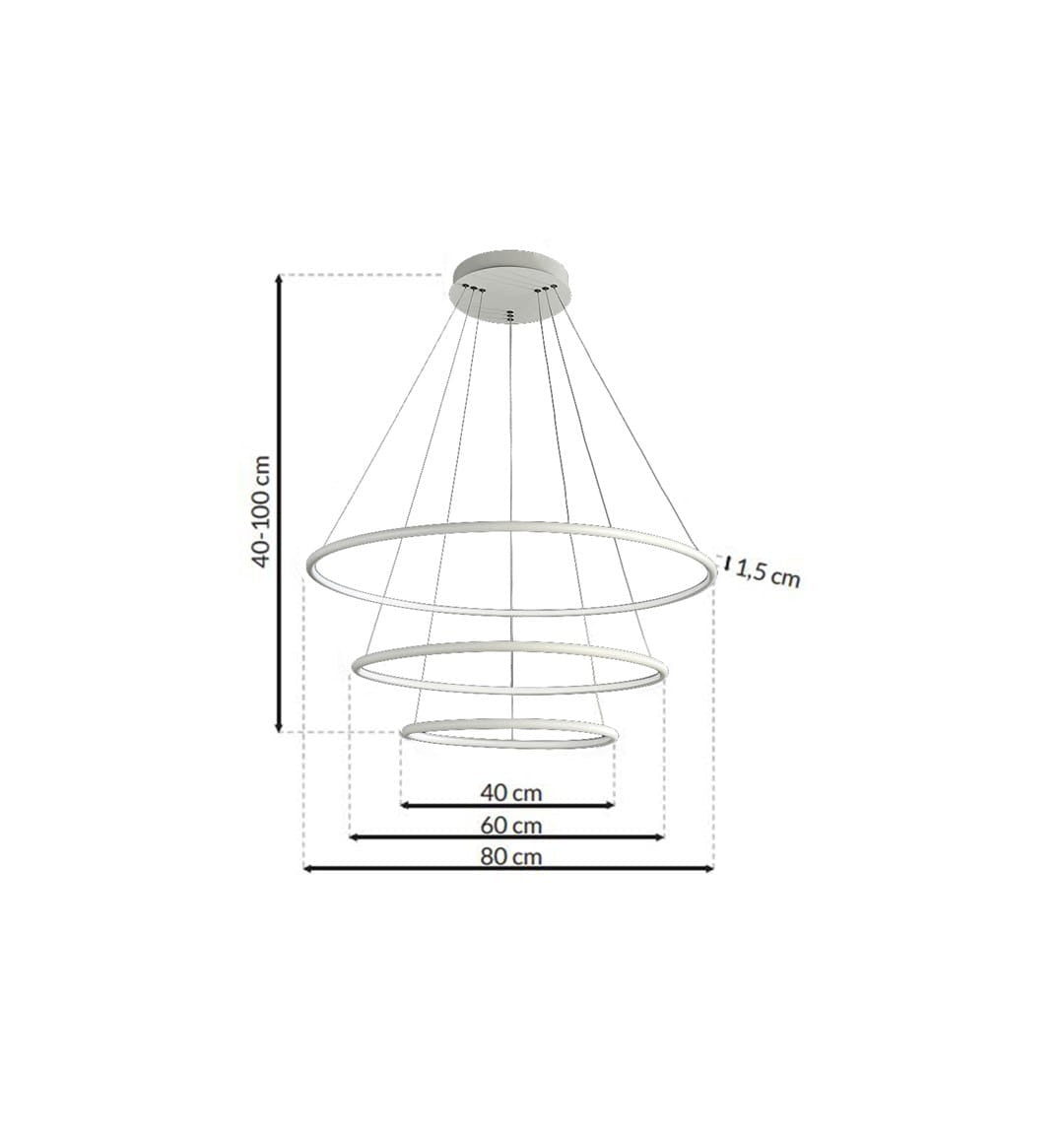Lustra Milagro Orion White ML503