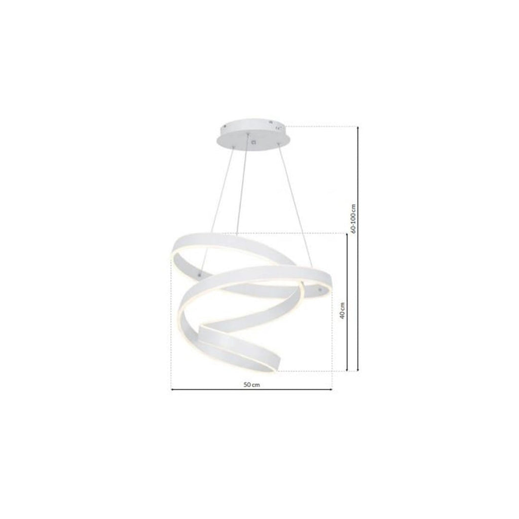 Lustra Milagro Andromeda White ML5492